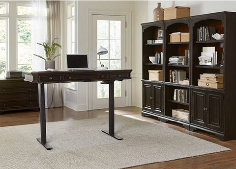 aspenhome Desks - Standing - Hampton 62" Lift Desk I242