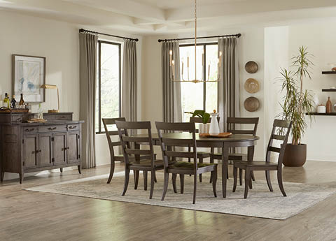 Round Dining Table & Chairs - Blakely