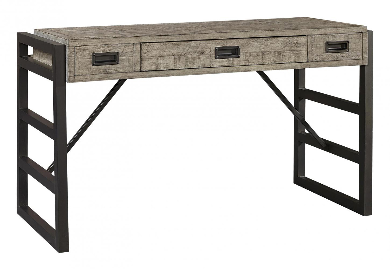 Grayson Liv360 Sofa/Writing Table in the Cinder Grey finish