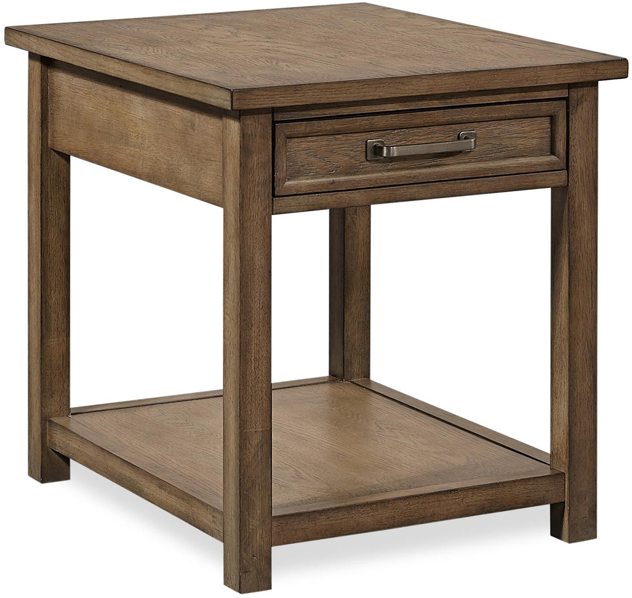 Terrace Point End Table in the Tawny finish