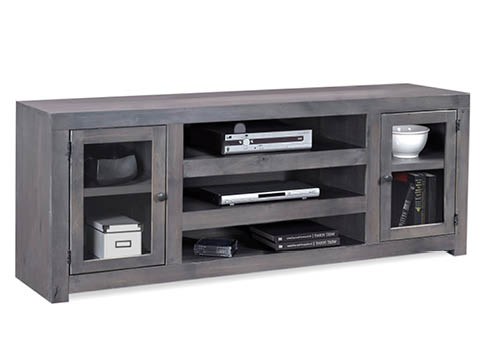 aspenhome TV Consoles - Contemporary Alder 72" Console w/ Doors DL
