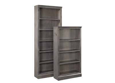 aspenhome Bookcases - Displays - Churchill 84" Bookcase w/ 5 fixed shelves DR