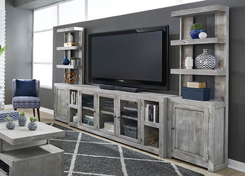 aspenhome Entertainment Walls - Avery Loft Entertainment Wall DY