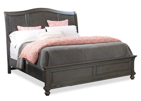 Sleigh Bed - Oxford / I07