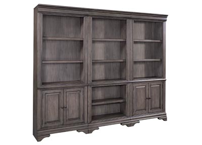 aspenhome Bookcases - Displays - Sinclair Bookcase Wall I224