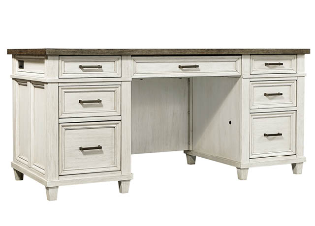 aspenhome I248-303 - Caraway 66" Executive Desk I248