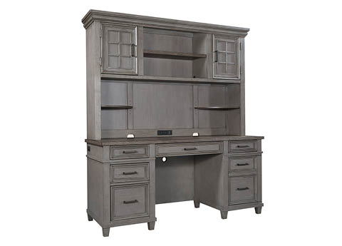 aspenhome Desks - Credenza-Hutches - Caraway Credenza & Hutch I248