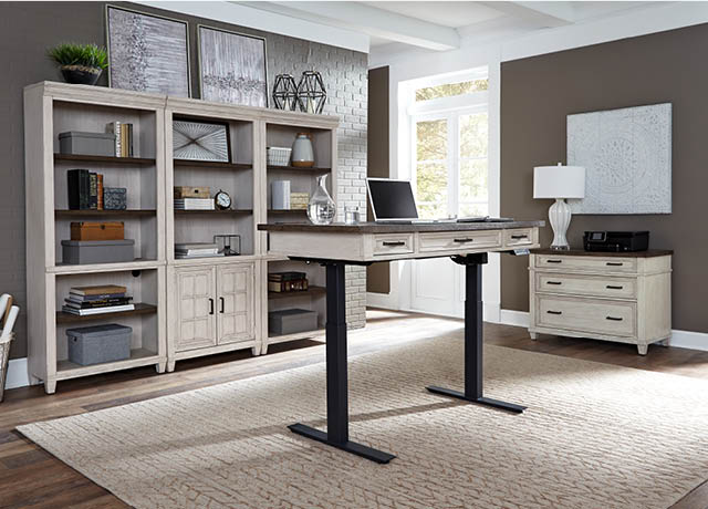 aspenhome Desks - Standing - Caraway 60" Lift Desk I248