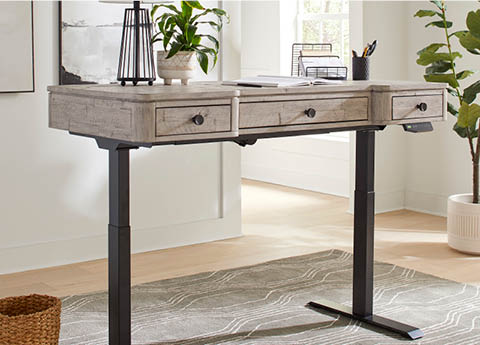 aspenhome Desks - Standing - Zane 60" Lift Desk I256