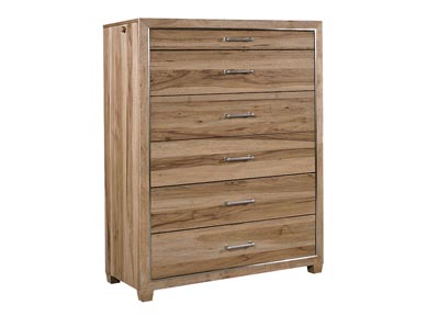 aspenhome 6 Drawer Chest - Fawn