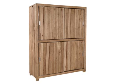aspenhome Sliding Door Strg Chest - Fawn
