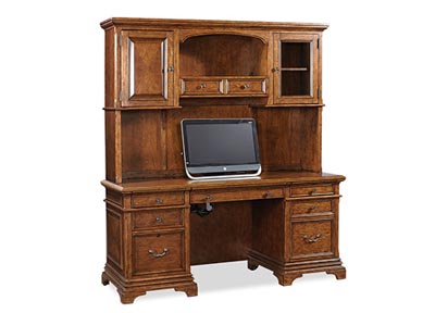 aspenhome Desks - Credenza-Hutches - Hawthorne 66" Credenza & Hutch I26