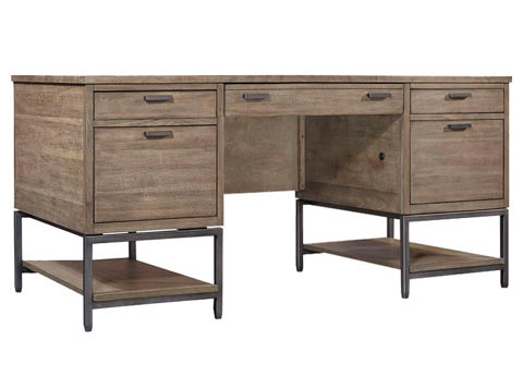 aspenhome I287-371 - Trellis Open Ped Desk I287