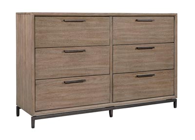 Target mixed material clearance 3 drawer dresser