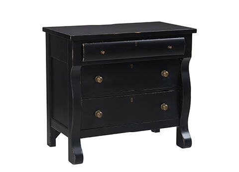 aspenhome I3210-450-BCK - Caroline Liv360 Nightstand I3210