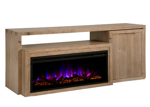 aspenhome TV Consoles - Lyndon 75" Console w/Fireplace I3342