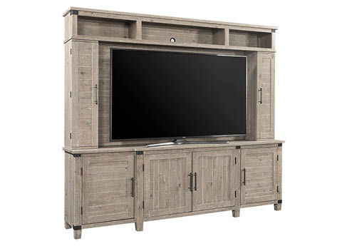 aspenhome TV Consoles-Hutches - Foundry 96" Console & Hutch I349