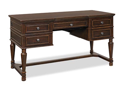 aspenhome Desks - Executive - Weston 60" Half-Ped Desk I35