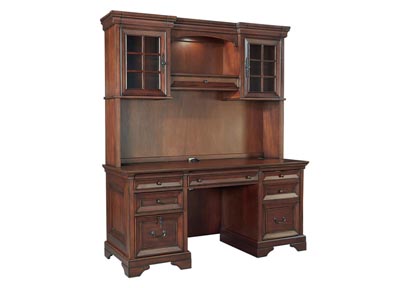 aspenhome Desks - Credenza-Hutches - Richmond 66" Credenza & Hutch I40