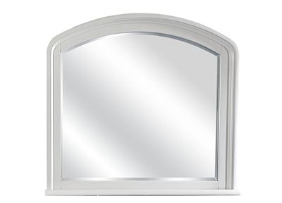 aspenhome Double Dresser Mirror - Light Gray Paint
