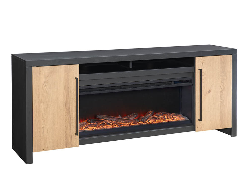 aspenhome TV Consoles - Edison 77" Fireplace Console KEE